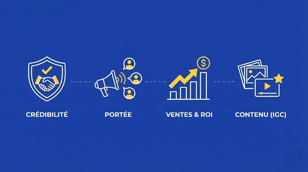 Bénéfices du marketing d'influence Instagram