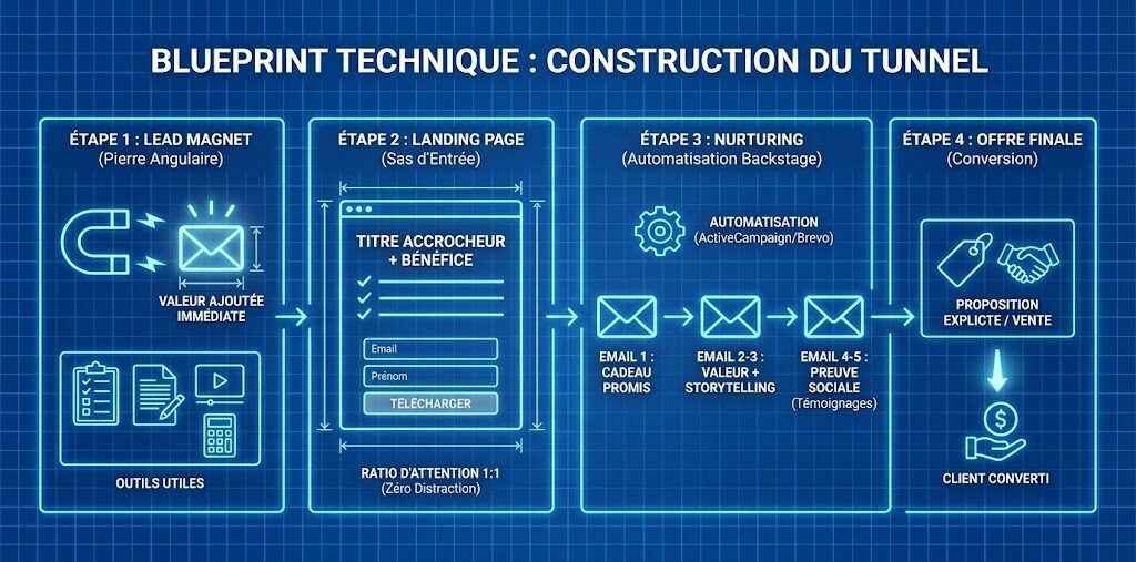 Blueprint création tunnel de vente