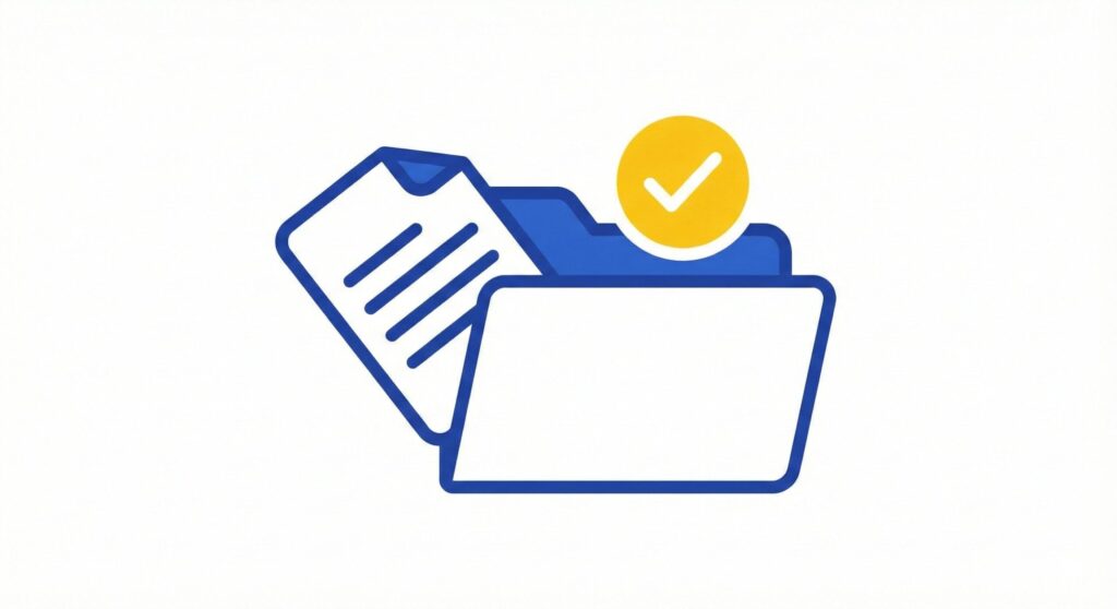 Icônes validant les bonnes pratiques de transfert de kit press