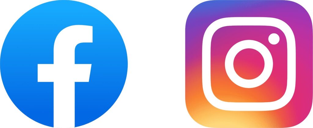 Logo Facebook et Instagram