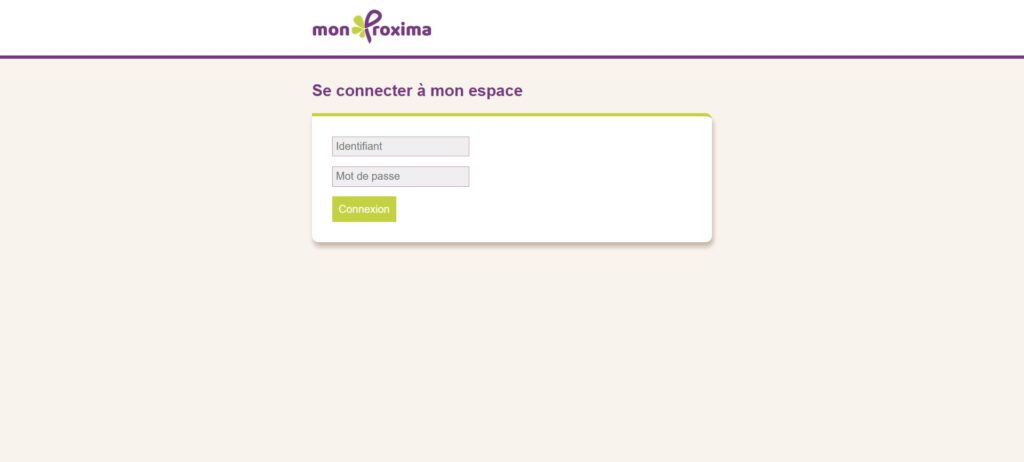 Mon Proxima site web